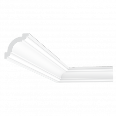 Карниз потолочный из дюрополимера CX124 4.9x4.9см 2м 