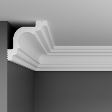 Плинтус потолочный 6х6см 2м SG 60/60