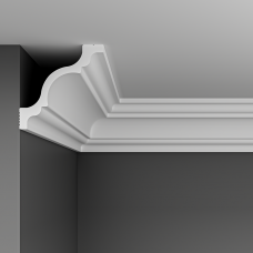 Плинтус потолочный 8х8см 2м SG-80/80