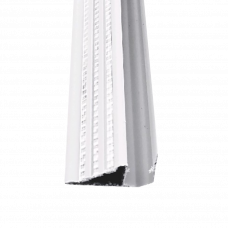 Profil pentru lambriu PVC CL-P3W alb Piramida 3m