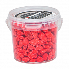 Мрамор декоративный красный 7-12мм 1кг