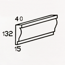 Багет декоративный для фасада M-09 2м