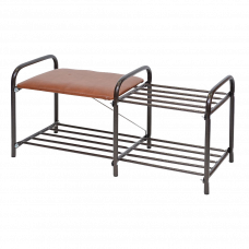 Этажерка 2-х ярусная с сиденьем ЭТЛ1 79х33х36см