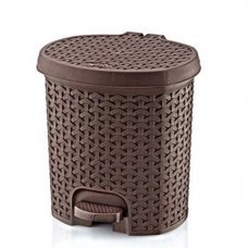 Ведро для мусора с педалью Ротанг 1121 5.5л