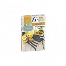 Свечи ароматизированные Ванилин 3.8х1.3см набор 6шт. 