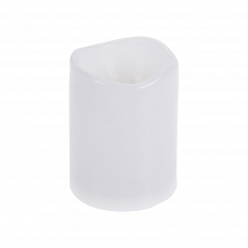 Свеча Led 10x7см белый