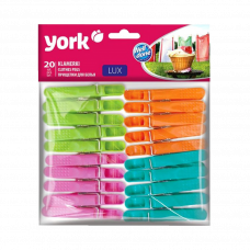 Прищепки для белья York LUX 20шт.