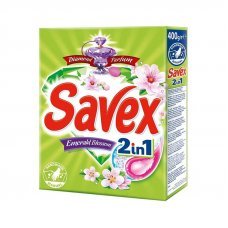 Стиральный порошок ручной Savex 2in1 Emerald Blossom 400г