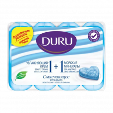 Мыло DURU 1+1 4х80г Sea Minerals 