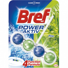Освежитель для туалета Bref Power Aktiv Pine 50г