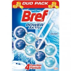 Освежитель для туалета Bref Power Aktiv Ocean 2x50г