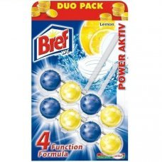 Освежитель для туалета Bref Power Aktiv Lemon 2x50г