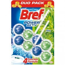 Освежитель для туалета Bref Power Aktiv Pine 2x50г