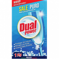Соль для посудомоечных машин Dual Power 1кг