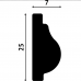Молдинг настенный дюрополимер SK-13 25х7мм 2м