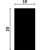 Молдинг настенный дюрополимер SK-20 2x1см 2м
