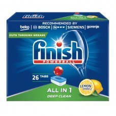 Таблетки для посудомоечных машин Finish All in One 26таб.