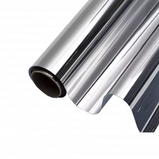 Статическая пленка на окна 0.76х1.50м S7601 серебристый