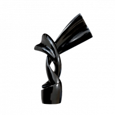 Наконечники для карниза Дива черный никель 19мм СН-19-232-31 набор 2шт.