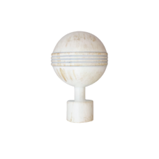 Наконечники для карниза Орд белое золото 19мм СН-19-238-33 набор 2шт.