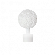 Наконечники для карниза Тимор белый 19мм СН-19-262-32 набор 2шт.