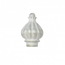 Наконечники для карниза Тай белое золото 25мм СН-25-048-33