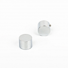 Наконечник для карниза Кофу Хром матовый СН-25-299-29 25мм набор 2шт.