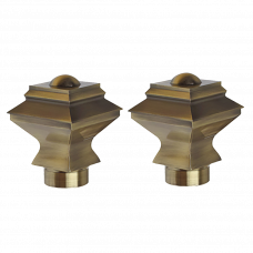 Наконечник для карниза Бостон Золото антик CH-25-017-24 25мм набор 2шт.
