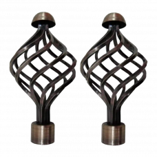 Наконечник для карниза Вито Золото антик СН-25-292-24 25мм набор 2шт.