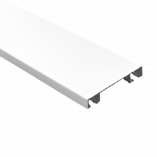 Карниз потолочный алюминиевый DE007 2R 3м белый