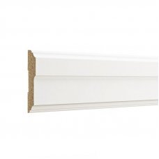 Наличник МДФ N1 Белый 2400x16x90мм