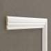Наличник МДФ N1 Белый 2400x16x90мм