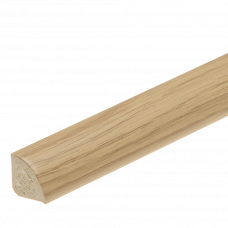 Угловой профиль четверть из ПВХ 13х13мм 2.5м 109 дуб классический 