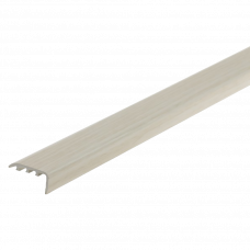 Профиль лестничный ПВХ 30х14мм 90см KP DB дуб белый