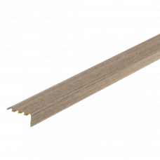 Профиль лестничный ПВХ 30х14мм 90см KP DJ дуб светлый