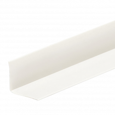 Профиль ПВХ самоклеящийся универсальный эластичный 52мм 5м 101 белый