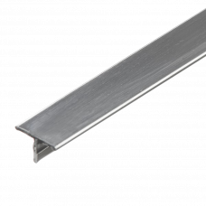 Профиль T нержавеющая сталь 14мм 2.50м натуральный 