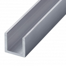 Профиль алюминиевый тип U 12х12мм 2м U121220