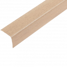 Уголок ПВХ 15х15мм 2.75м 113 бук светлый