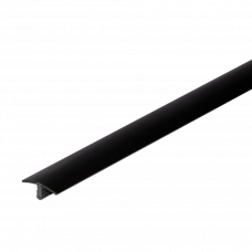 Профиль T-образный ПВХ 17мм 2.75м 107 черный