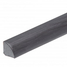 Угловой профиль четверть из ПВХ 13х13мм 2.5м 103 серый