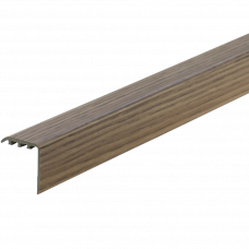 Профиль лестничный ПВХ 30х30мм 90см KP D дуб