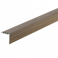 Профиль лестничный ПВХ 30х30мм 180см KP D дуб