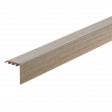 Профиль лестничный ПВХ 30х30мм 90см KP DJ дуб светлый