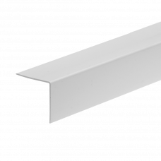 Уголок ПВХ 25х25мм 2.75м 105 светло-серый