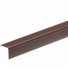 Уголок ПВХ 10х10мм 2.75м 127 венге