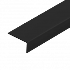 Уголок ПВХ 40х20мм 2.75м 107 черный