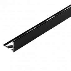 Уголок для плитки алюминий AL(LK) 12мм 2.50м 113P черный