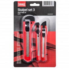 Ножи с отламывающимся лезвием 2х9мм 1х18мм