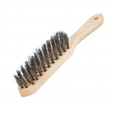 Щётка проволочная с деревянной ручкой 270мм